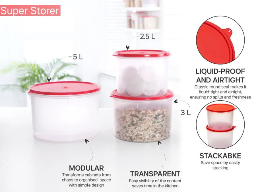 Super Storer Set - kitchen storage solution